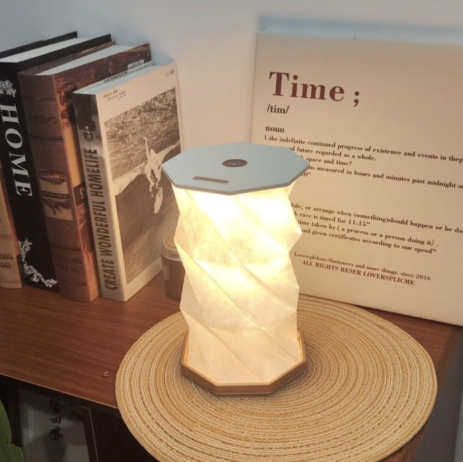 Twenve Wireless Rechargeable Rotating Book Light – Creative Folding LED Lamp