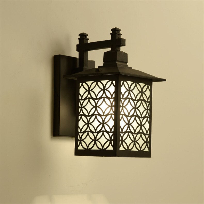 Twenve Retro Outdoor Wall Lamp – Aisle, Fence & Garden Gate Light