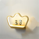 Twenve Simple & Modern LED Crown Chandelier – Living Room & Bedroom Ceiling Light