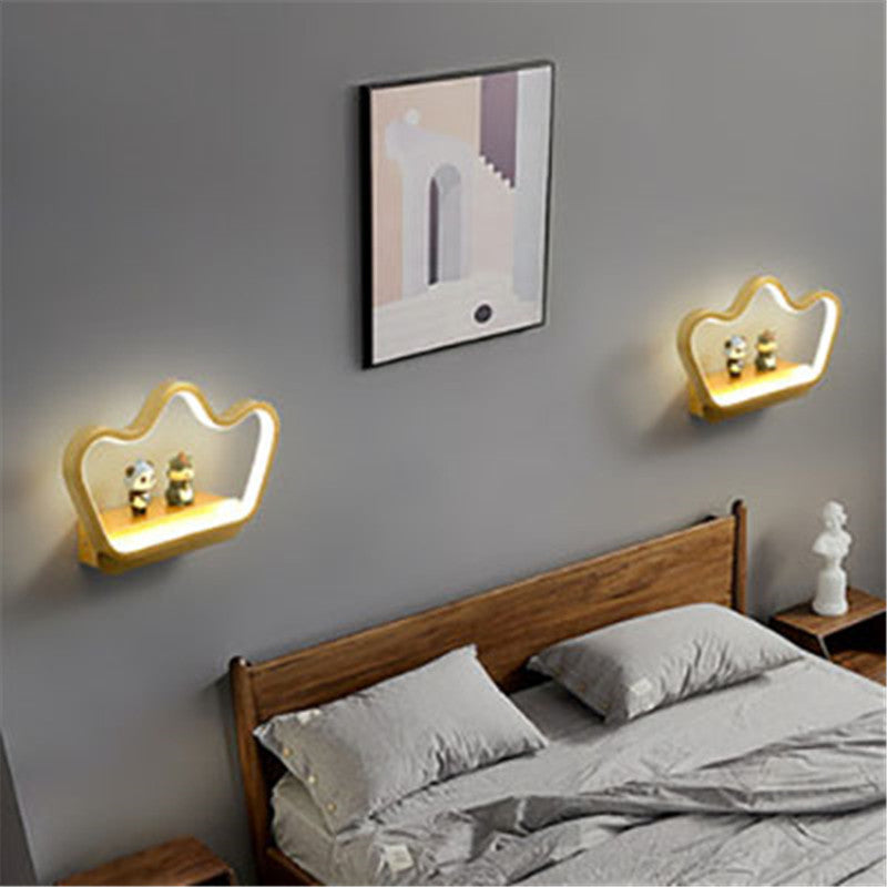 Twenve Simple & Modern LED Crown Chandelier – Living Room & Bedroom Ceiling Light