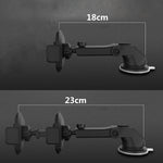 Twenve Long Rod Telescopic Car Phone Holder – Dashboard Suction Mount for 3.5-7" Devices