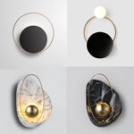 Twenve Creative Shell Wall Lamp – Warm Light Wall Sconce for Bedroom, Aisle & Study