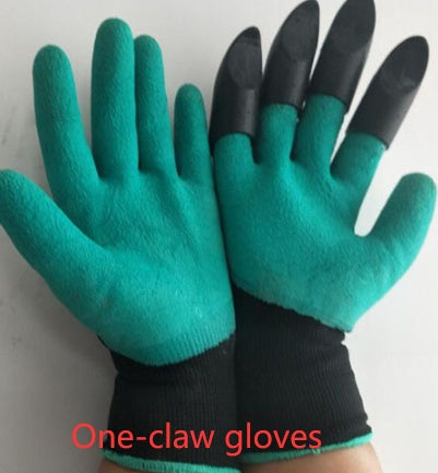 Twenve Garden Flower Gloves – Simple Weeding Artifact with Claws for Digging & Planting