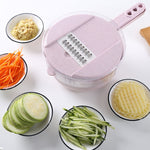 Twenve 8 in 1 Mandoline Slicer – Multifunctional Vegetable Cutter, Grater, Potato Peeler & Kitchen Accessories