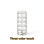 Twenve Nordic Crystal Lamp – USB Rechargeable Touch Dimming Diamond Table Lamp & Night Light