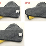 Twenve Two-Color Double-Sided Car Cleaning Towel – Dual-Use Microfiber Car Wash Cloth