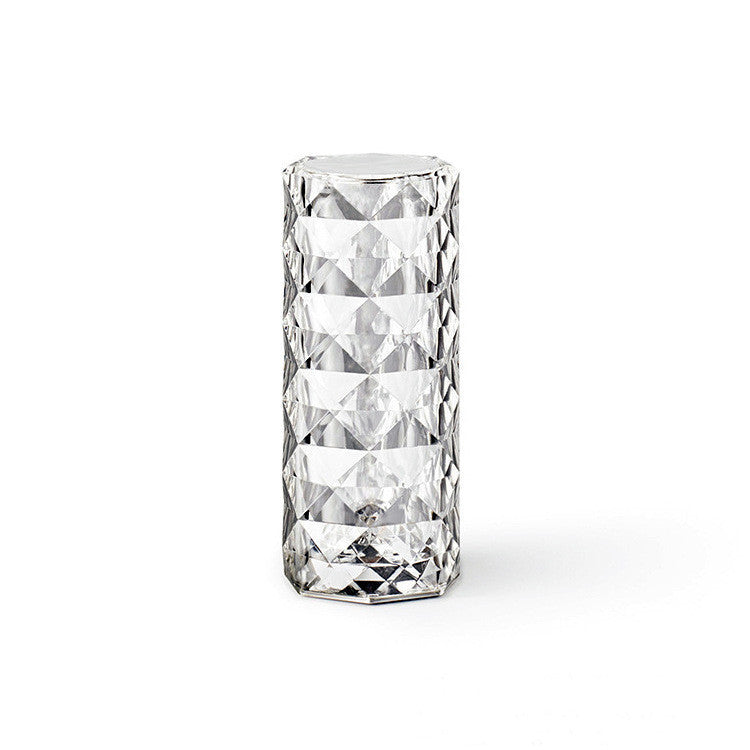Twenve Nordic Crystal Lamp – USB Rechargeable Touch Dimming Diamond Table Lamp & Night Light