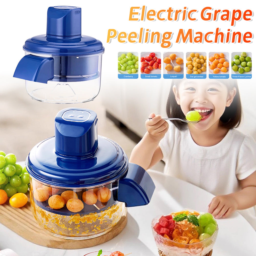 Twenve Automatic Electric Grape Peeler – Rechargeable Fruit Peeling Machine, Hands-Free Kitchen Gadget